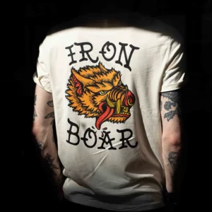 Design old school Boar by le vieux Gilou