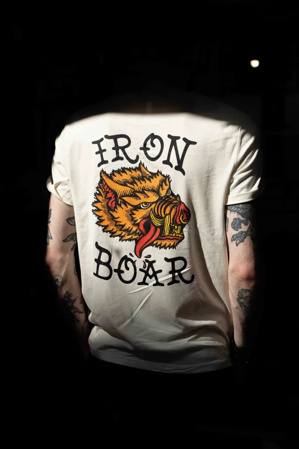 Design old school Boar by le vieux Gilou