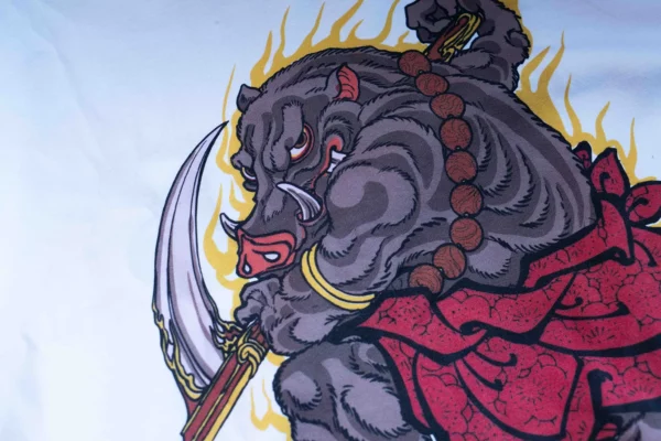 Design Neo-Japanese Boar by Saiarivano – Image 2